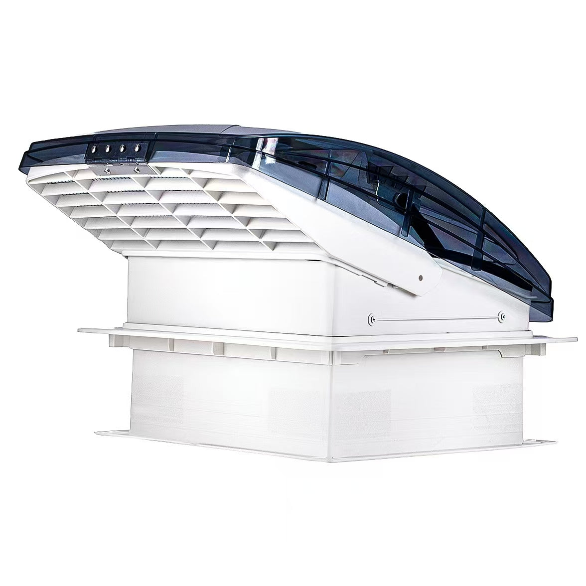Remote operation RV roof vent (Maxxair Style) - 12V Remote Control 14" Quiet Smart RV Roof Fan with Rain Sensor, 10-Speed, Reversible