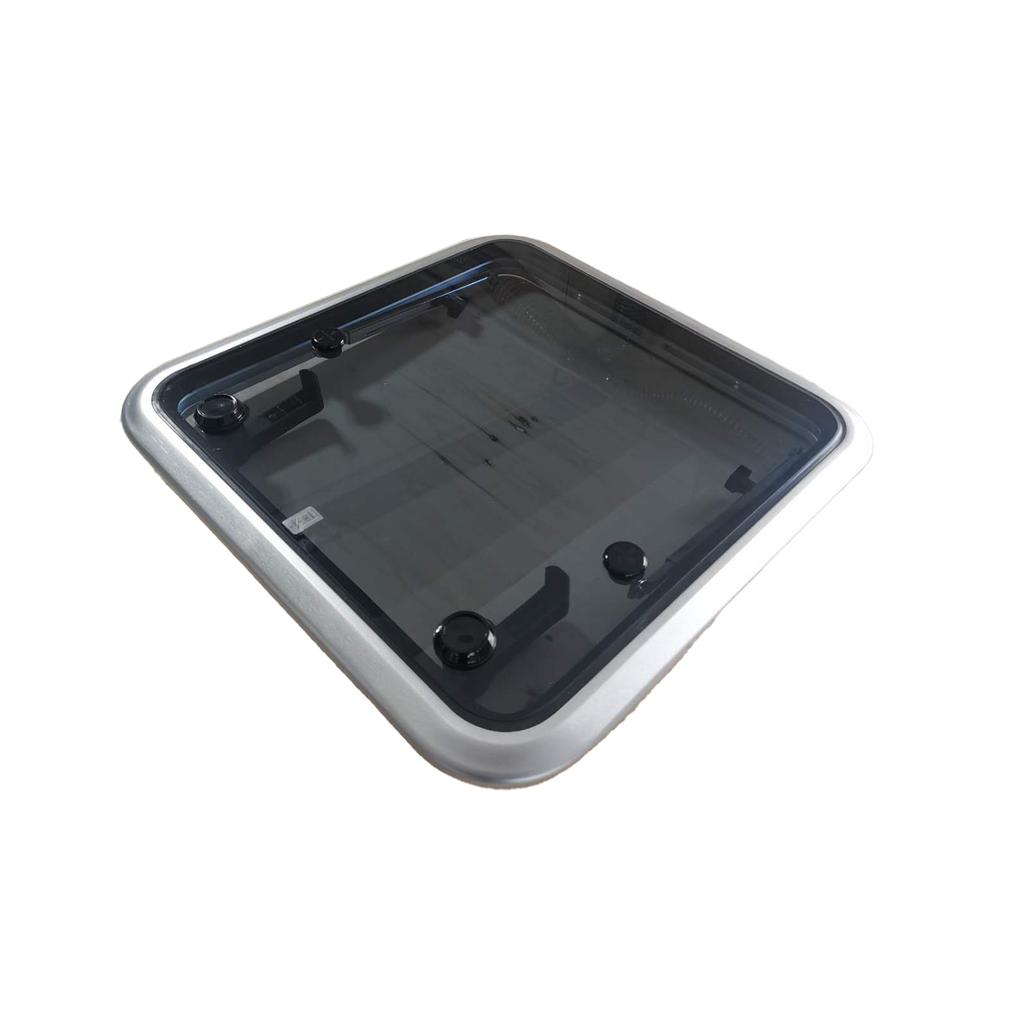 thumbnail image 2 of Boat Porthole Window Anodized Aluminum Frame Rectangle 2 of 9
