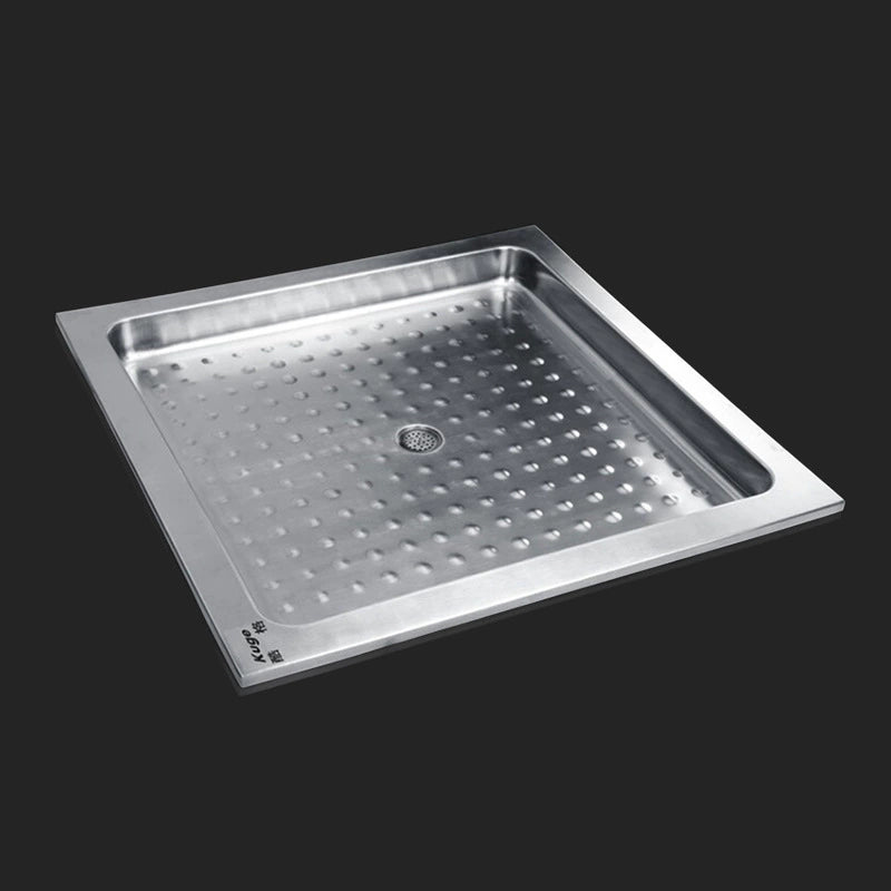 304 Stainless Steel RV Shower Base – Anti-Slip & Leak-Proof