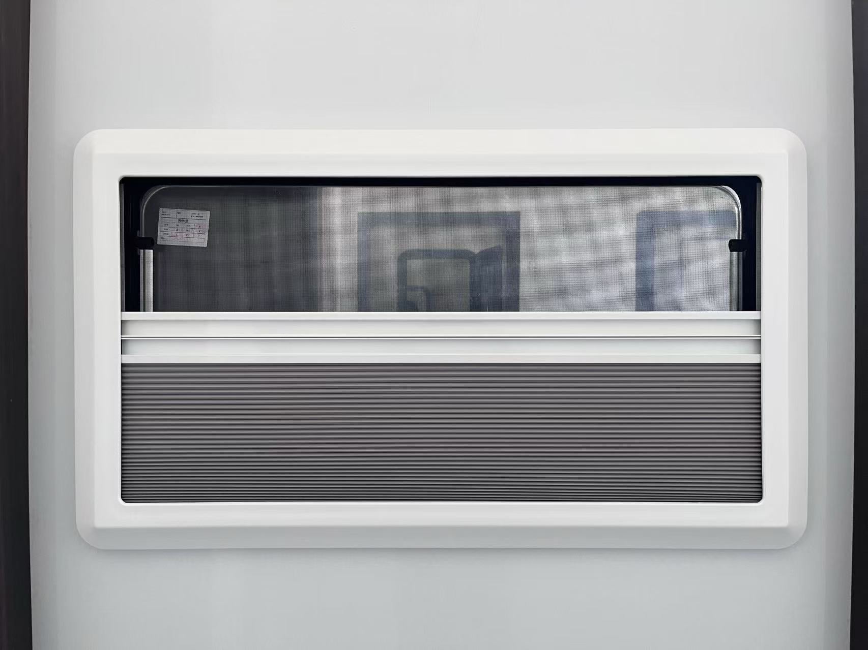 Premium RV Window – One-Piece Frame with Double-Layer Acrylic Glass